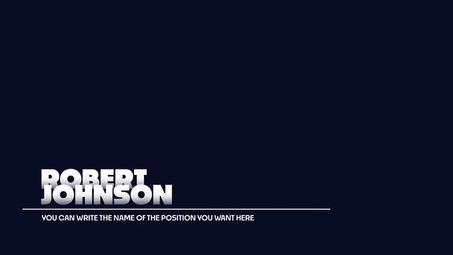 Animated Lower Third for Social Media Videos | High-Energy Lower Thirds for Action-Oriented Content