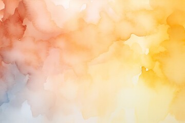 Vibrant watercolor abstract background in warm tones. Perfect for design projects, art prints, or website banners.
