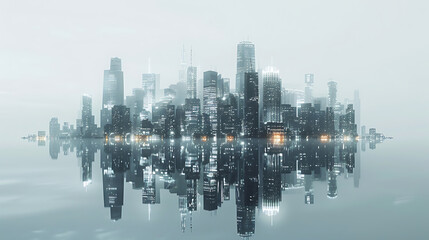 Fototapeta premium futuristic city