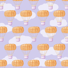 seamless pattern with balloon