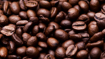coffee beans close up