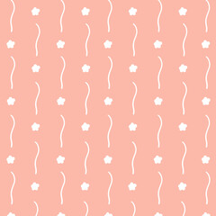 seamless background with hearts