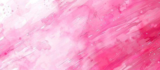 Fototapeta premium Pink Abstract Background In Watercolor Style