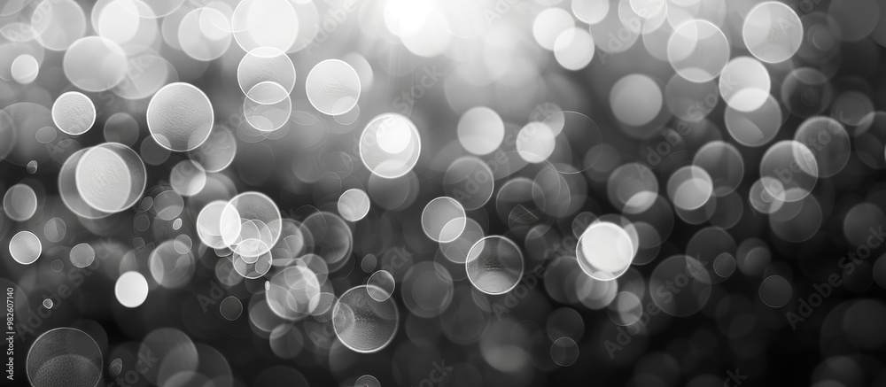 Canvas Prints bokeh monochrome for background