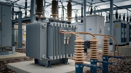 Industrial Powerhouse A Robust 33KV 315KVA Three-Phase Power Transformer for Efficient Energy Distribution in Industrial Settings, Ensuring Reliable and Sustainable Operations