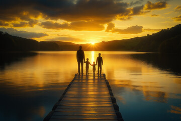 Fototapeta premium Family Dock