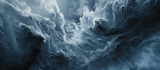 Obraz premium Air Movements At The Sky In Cloudy Weather