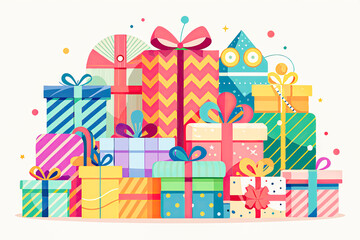 card with gifts