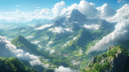 Majestic Mountain Landscape