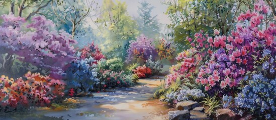 Flowering Shrubs Delight The Viewer In Spring