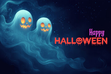 Editable file for a backdrop image with a Halloween theme 