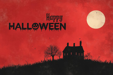 Editable file for a backdrop image with a Halloween theme 