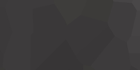 Black background with blurred hexagon, Black abstract background. Lowpoly backdrop. Gloomy crumpled paper. 3D illustration,  Completely new template for your business design.