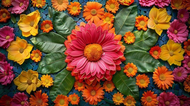 Minimalist Background for Bathukamma Celebration: A Colorful Floral Festival of Telangana Culture
