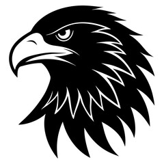 eagle head vector illustration