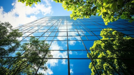 Highlighting ESG principles, the skyscraper stands as a symbol of impact investing in urban spaces.