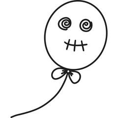 Halloween coloring cute 