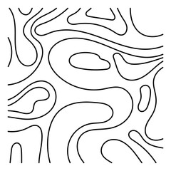 Topography Pattern Lines