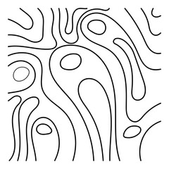 Topography Pattern Lines
