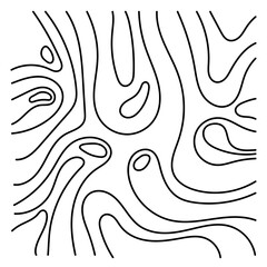Topography Pattern Lines