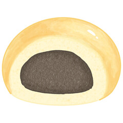 Chocolate bun