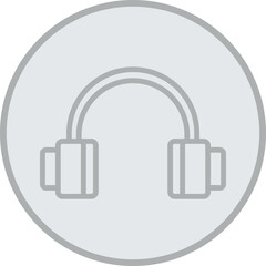 Headphone Vector Icon Design