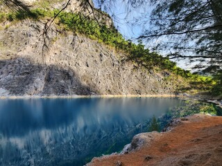 ThamThonglLangQuarry at Thap-pud ,Phang-nga province.