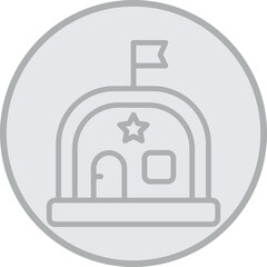 Warehouse Vector Icon Design