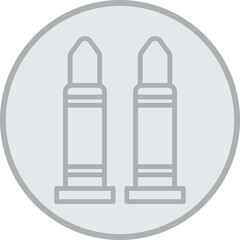 Ammo Vector Icon Design