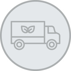 Truck Vector Icon Design