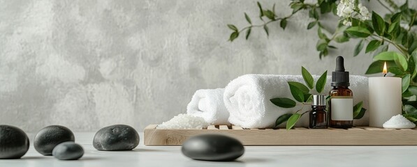 Spa Relaxation: Essential Oils, Candles, and Stones for a Tranquil Experience