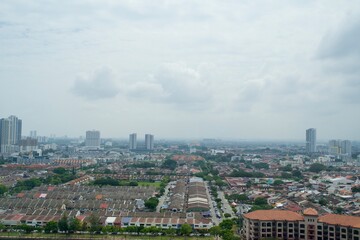 Scenery of Malacca City in Malaysia