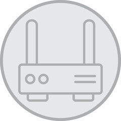 Modem Vector Icon Design