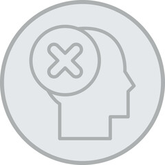 Emptiness Vector Icon Design