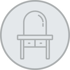 Dresser Vector Icon Design