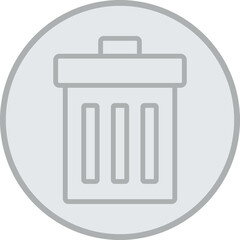 Trash Vector Icon Design