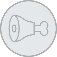 Fototapeta premium Ham Vector Icon Design