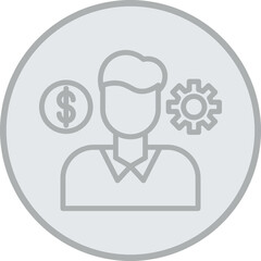 Entrepreneur Icon Design