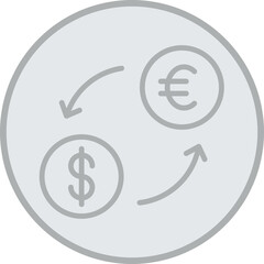 Currency Exchange Icon Design