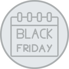 Black Friday Icon Design