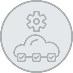 Digital Transformation Vector Icon Design