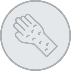 Skin Rash Vector Icon Design