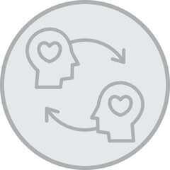 Empathy Vector Icon Design