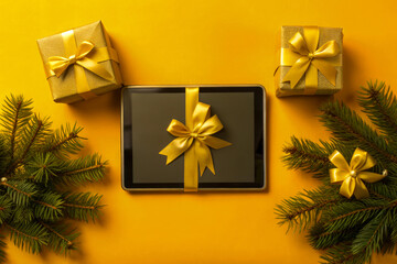 gift box with ribbon