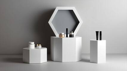 Podium, Cosmetics Stand