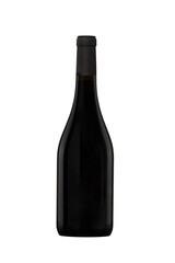 An Elegant Dark Wine Bottle Perfect for Premium Branding and HighEnd Marketing Strategies