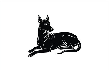 dog vector,   icon vector illustration ,  dog silhouette of a dog isolated on a white background, eps, png,  vector,