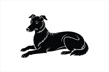 dog vector,   icon vector illustration ,  dog silhouette of a dog isolated on a white background, eps, png,  vector,
