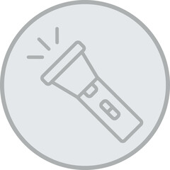 Flashlight Icon Design