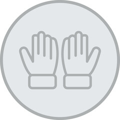Gloves Icon Design